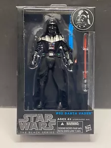 2014 Star Wars Black Blue Stripe Series DARTH VADER #02 ROTJ Anakin Case fresh - Bild 1 von 6