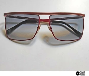 Missoni mod. M403/S Vintage 1980s Red Sunglasses NOS (Medium) - Picture 1 of 9