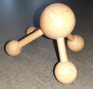 4 beinige Massagespinne aus Holz Massagegerät Wellness - Bild 1 von 3