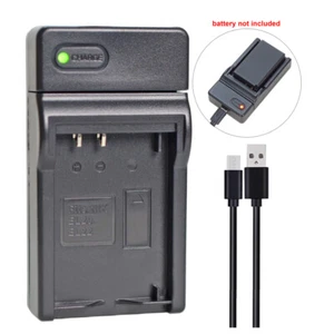Slim EN-EL20 EN-EL20A Battery Charger for Nikon 1 J1 J2 J3 AW1 S1 V3 DL24-500 - Picture 1 of 8