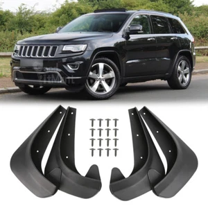Guardabarros guardabarros negro para Jeep Grand Cherokee 4 piezas para auto - Imagen 1 de 17