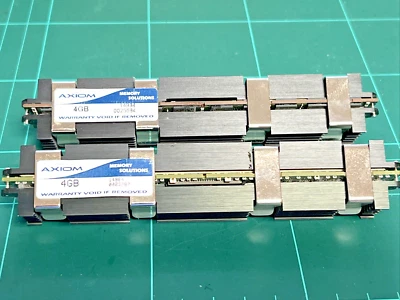 AXIOM 8GB (2 x 4GB) PC6400 DDR2 ECC 800MHz FB-DIMMs Memory for Select Mac Pros - Image 1 of 4
