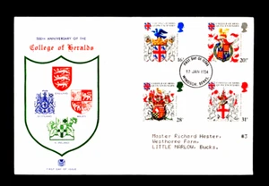 F.D.C. College of Heralds.500th Anniversary. Superb Condition. - Picture 1 of 1