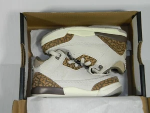 Jordan 3 Retro Palomino Lt Orewood marrone oro DM0968-102 taglia 7c - Foto 1 di 9