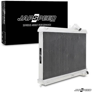 40mm HIGH FLOW ALUMINIUM PERFORMANCE RADIATOR RAD FOR MAZDA RX8 1.3 03-12 - Afbeelding 1 van 8