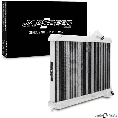 40mm HIGH FLOW ALUMINIUM PERFORMANCE RADIATOR RAD FOR MAZDA RX8 1.3 03-12 - Image 1 of 4