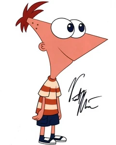 Vincent Martella Phineas and Ferb 8x10 Signed Photo JSA Certified Autograph - Picture 1 of 3