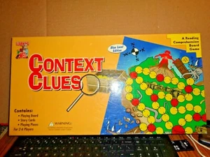 Learning Well Games Board Game Context Clues (BLUE Level Edition)  - Picture 1 of 3