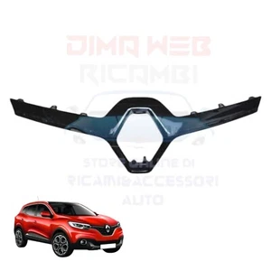 CORNICE NERA PROFILO MODANATURA GRIGLIA RADIATORE RENAULT KADJAR 2015 AL 2018 - Foto 1 di 2