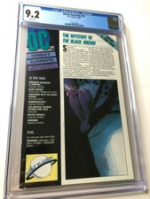 DC DIRECT CURRENT #10 1988 1ST SANDMAN APP PREVIEW OF ISSUE #1 CGC 9.2