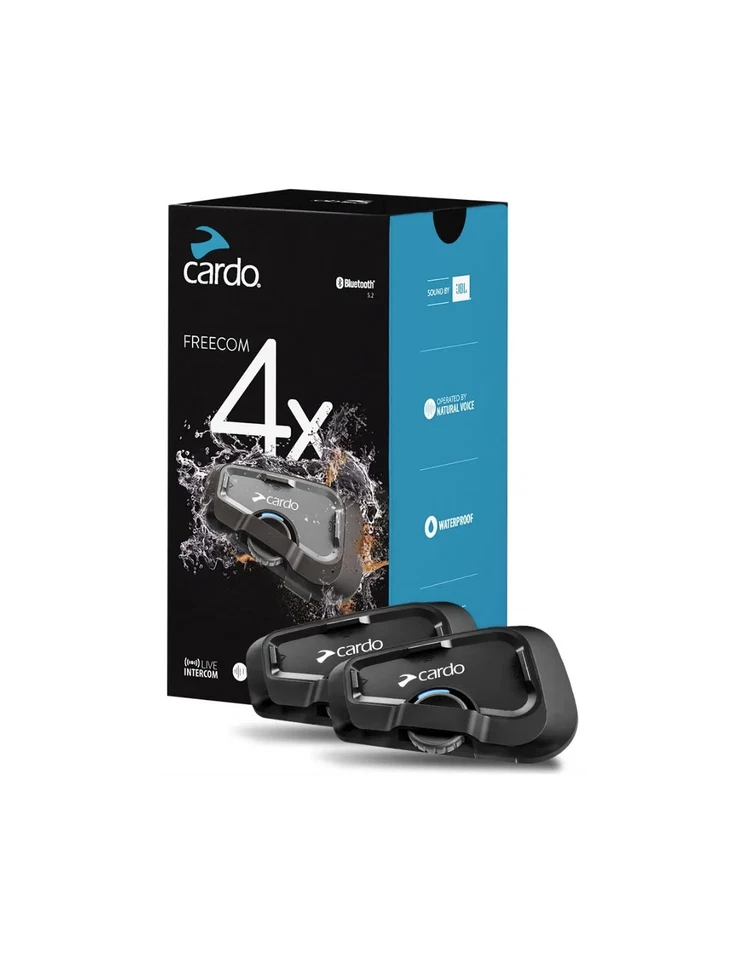 Cardo - FRC4X103 - Freecom 4X Bluetooth Communication, Duo