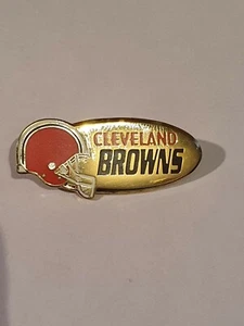 CLEVELAND BROWNS PIN NFL new metal pin badge OVAL - Picture 1 of 1