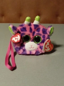 Ty Fashion Beanie Boos Girafe Gilbert Portefeuille - Picture 1 of 2