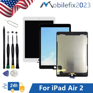 Replacement For iPad Air 2 9.7" A1566 A1567 LCD Display Touch Screen Digitizer - Picture 1 of 9
