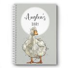 Personalised Diary Duck, Any Month/Layout, 2024 2025 2026, A5, A4, Journal