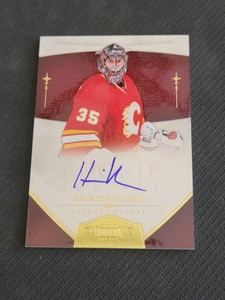2010-11 PANINI DOMINION HENRIK KARLSSON #163 #ed 3/25 ROOKIE AUTO GOLD RC