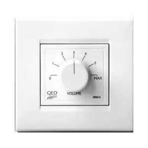 QED WM14 Wall Mount Volume Control - Speaker Fitted Controller - Picture 1 of 4