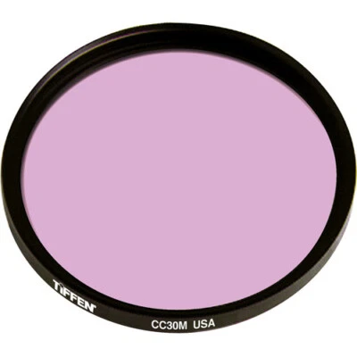 Tiffen 105mm Coarse Thread CC30M Magenta Filter MFR #105CCC30M - Image 1 of 4