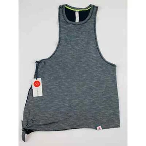 Vimmia Relaxed Side Tie Black And White Tank Top Women's Size S NWT - Picture 1 of 8