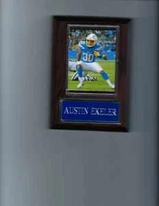 AUSTIN EKELER PLAQUE LOS ANGELES CHARGERS FOOTBALL NFL LA - Picture 1 of 1