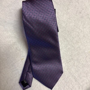 Debonair Luxury Neck Tie Purple Blue Spot 100% Italian Microfiber Hand Made New - Picture 1 of 5