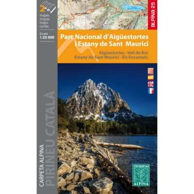 Aiguestortes National Park / Estany De Sant Maurici 2 Hiking map set Spain - Image 1 of 4