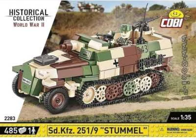 SD.KFZ.251/9 Stummel Half Track - COBI 2283 - 454 Bricks - Image 1 of 4
