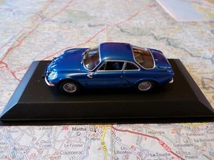 RENAULT ALPINE A 110 Bleue MINICHAMPS 1/43 en boite - Imagen 1 de 4