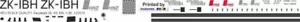 Decals 52 H125 / AS 350 Ecureuil New Zealand ZK-IBH - Bild 1 von 2