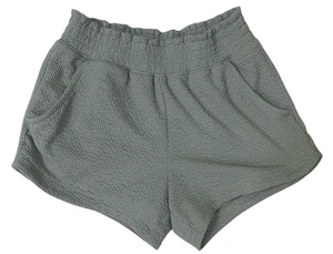 Pantalones Cortos Abercrombie Niños 9/10 Verde Salvia Cómodos - Imagen 1 de 3