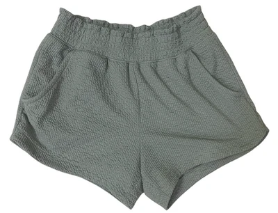 Pantalones Cortos Abercrombie Niños 9/10 Verde Salvia Cómodos Foto 1 de 3