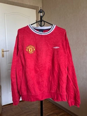 Umbro Manchester United Sweatshirt Size XL Crewneck Soccer Football Vintage Hype - Image 1 of 4