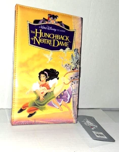 Oh My Disney Hunchback of Notre Dame VHS Clutch Purse Esmeralda Quasimodo Nice - Picture 1 of 11
