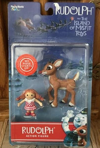 Rudolph and the Island of Misfit Toys RUDOLPH Action Figure w/doll - Picture 1 of 3
