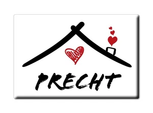 Precht imán de nevera apellido apellido Love San Valentín cumpleaños regalo - Imagen 1 de 9