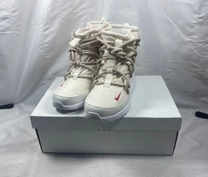 Nike Tanjun High Rise Phantom AO0355-005 Gym Red/Desert Sand - Women's Size 7 - Picture 1 of 19