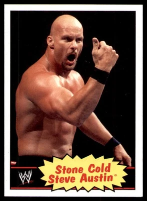 Topps Heritage WWE #54 2012 Stone Cold Steve Austin Foto 1 de 2