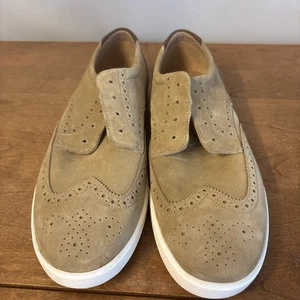 Cole Haan Sport Brogue Flügelspitze beige Wildleder C13804 Größe 13M - Bild 1 von 6