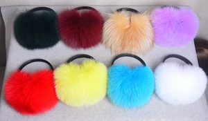 Luxury Women Winter Earmuffs Warm Real Fur Thermal Fashion Lady Girl Accessories - Picture 1 of 33