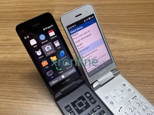 KYOCERA 902KC 903KC DIGNO 3 ANDROID FLIP PHONE Black/sliver UNLOCKED SIM Free  - Picture 1 of 24