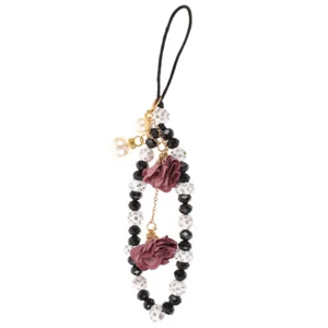 Kristallblumenanhänger Handy -Lanyard -Gurt Telefon Armband Riemen - Zdjęcie 1 z 12