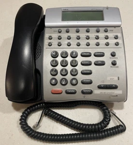 NEC DTR-16D-2(BK)TEL 780048 Dterm Series i Phone Black Tested Good LCD WARRANTY - Picture 1 of 3