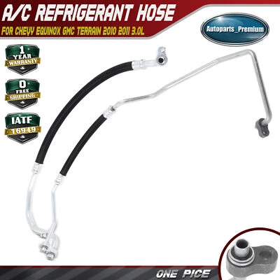 Conjunto de manguera colector de aire acondicionado para Chevrolet Equinox GMC Terrain 2010 2011 V6 3,0 L Foto 1 de 4