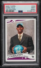 2005-06 Topps 1st Edition Chris Paul #224 PSA 9 MINT (MK) Rookie RC