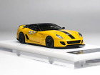Car's Lounge 1:64 Yellow 599xx GTO FROGRAMME Sport Model Diecast Resin Car