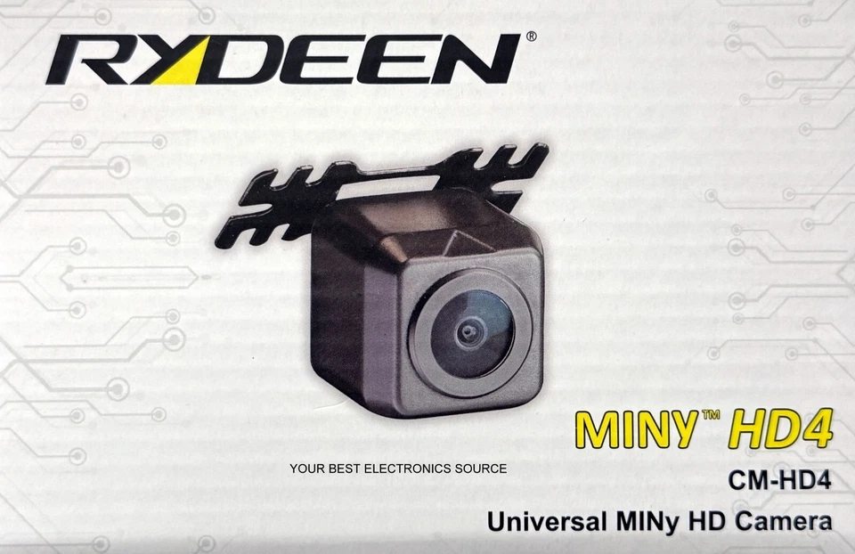 NEW Rydeen CM-HD4 High Definition Front or Rear Back-Up Camera w/ Guidelines - Image 1 of 1