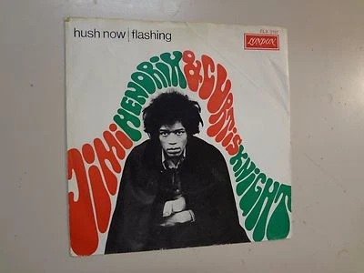 JIMI HENDRIX & CURTIS KNIGHT:Hush Now-Flashing-Holland 7" 67 London FLX 3197 PSL - Image 1 of 4