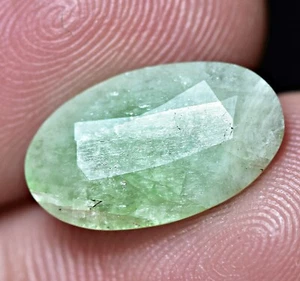 4.90 Carat Beautiful Bi-Color Diopside Cut Gemstone from Badakhshan Afghanistan - Picture 1 of 10