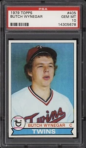 1979 Topps #405 Butch Wynegar - Twins - PSA 10 - 14305678 - Baseballkarte - Bild 1 von 2