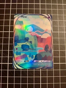 Mew Pokemon Pocket TCG Card Holo Foil Full Art Genetic Apex *Read Description - Picture 1 of 1